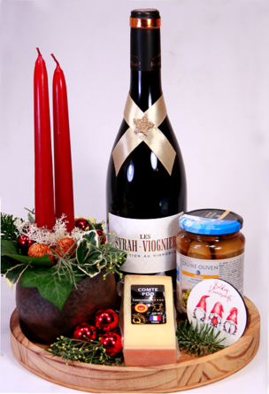Virágposta - Gourmand kóstoló karácsonyra, francia borral